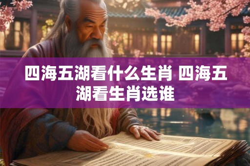 四海五湖看什么生肖 四海五湖看生肖选谁 四海五湖看什么生肖 四海五湖看生肖选谁