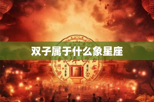 双子属于什么象星座 双子属于什么象星座