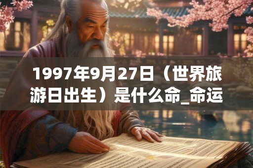 1997年9月27日（世界旅游日出生）是什么命_命运如何