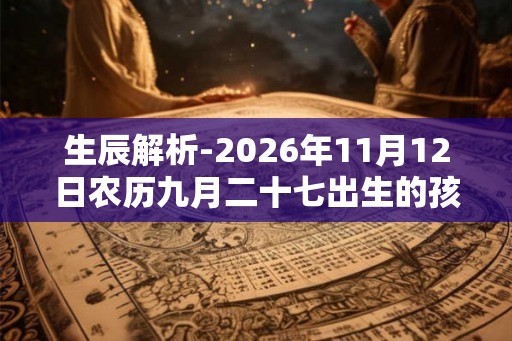 生辰解析-2026年11月12日农历九月二十七出生的孩子八字起名 生辰解析-2026年11月12日农历九月二十七出生的孩子八字起名