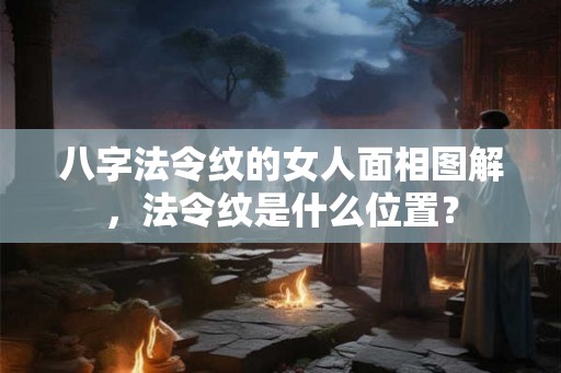 八字法令纹的女人面相图解，法令纹是什么位置？