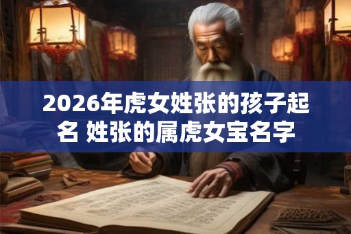 2026年虎女姓张的孩子起名 姓张的属虎女宝名字