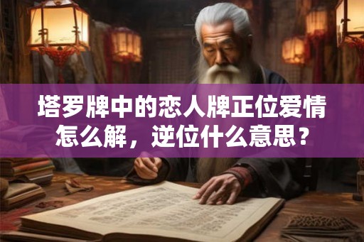 塔罗牌中的恋人牌正位爱情怎么解,逆位什么意思? 塔罗牌中的恋人牌正位爱情怎么解,逆位什么意思?