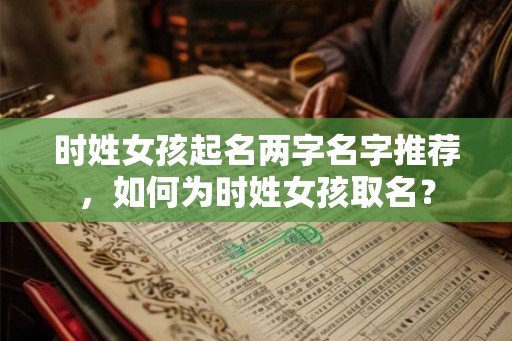 时姓女孩起名两字名字推荐，如何为时姓女孩取名？
