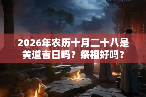 2026年农历十月二十八是黄道吉日吗?祭祖好吗? 2026年农历十月二十八是黄道吉日吗?祭祖好吗?