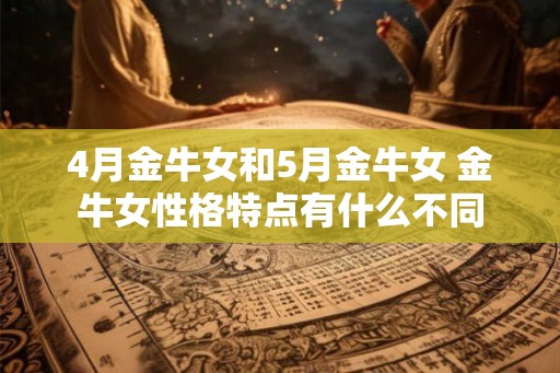 4月金牛女和5月金牛女 金牛女性格特点有什么不同 4月金牛女和5月金牛女 金牛女性格特点有什么不同