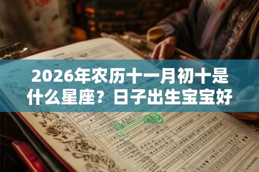 2026年农历十一月初十是什么星座？日子出生宝宝好吗？