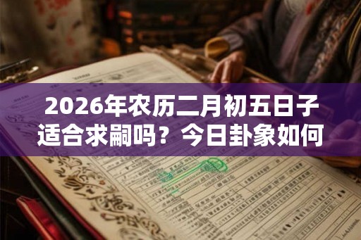2026年农历二月初五日子适合求嗣吗？今日卦象如何？