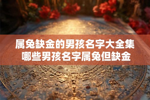 属兔缺金的男孩名字大全集 哪些男孩名字属兔但缺金