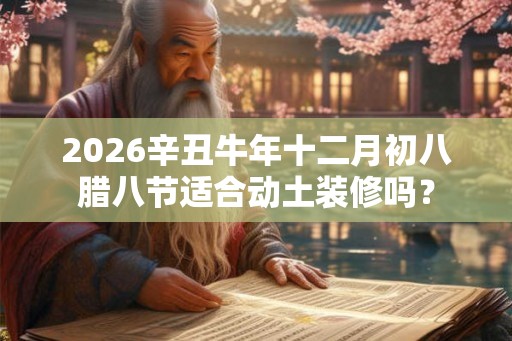 2026辛丑牛年十二月初八腊八节适合动土装修吗？