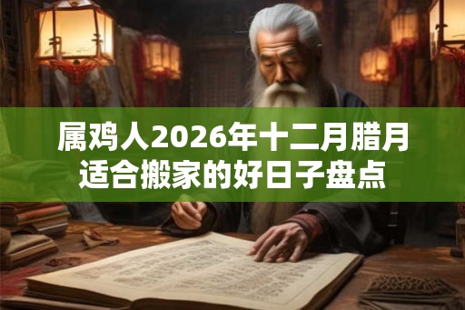 属鸡人2026年十二月腊月适合搬家的好日子盘点