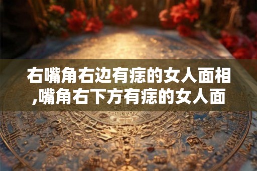 右嘴角右边有痣的女人面相,嘴角右下方有痣的女人面相 右嘴角右边有痣的女人面相,嘴角右下方有痣的女人面相