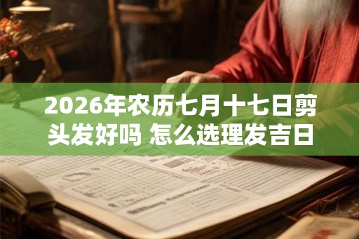 2026年农历七月十七日剪头发好吗 怎么选理发吉日