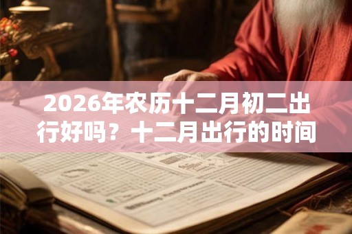 2026年农历十二月初二出行好吗？十二月出行的时间有哪几天？