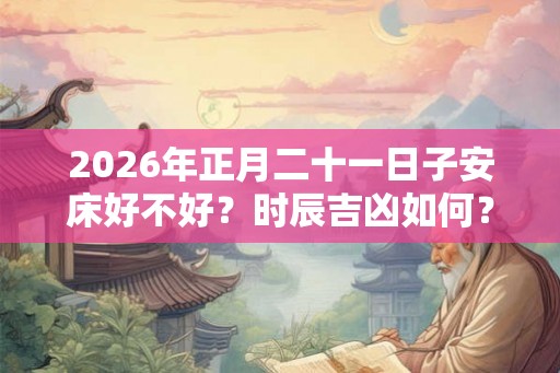 2026年正月二十一日子安床好不好？时辰吉凶如何？