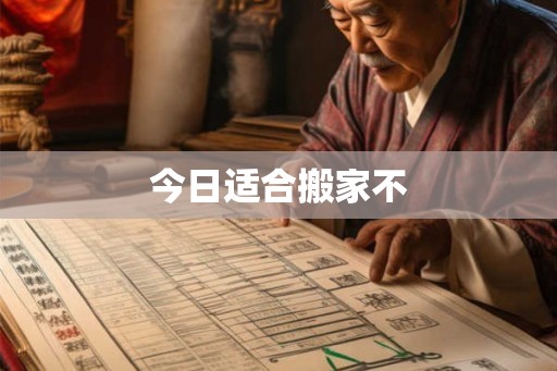 今日适合搬家不