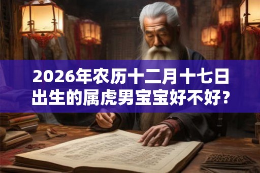 2026年农历十二月十七日出生的属虎男宝宝好不好? 2026年农历十二月十七日出生的属虎男宝宝好不好?