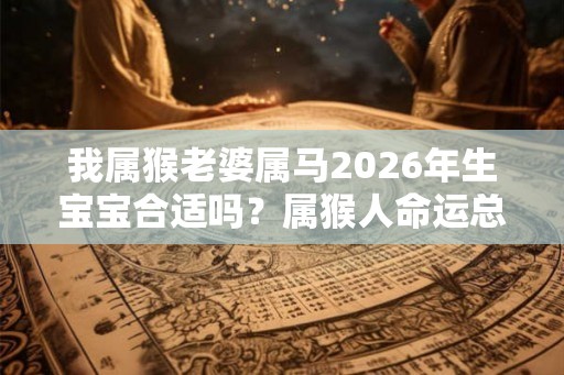 我属猴老婆属马2026年生宝宝合适吗?属猴人命运总概 我属猴老婆属马2026年生宝宝合适吗?属猴人命运总概