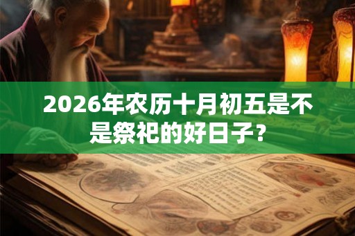 2026年农历十月初五是不是祭祀的好日子？