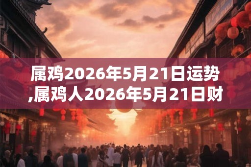 属鸡2026年5月21日运势,属鸡人2026年5月21日财运,生肖鸡2026年5月21日运势 属鸡2026年5月21日运势,属鸡人2026年5月21日财运,生肖鸡2026年5月21日运势