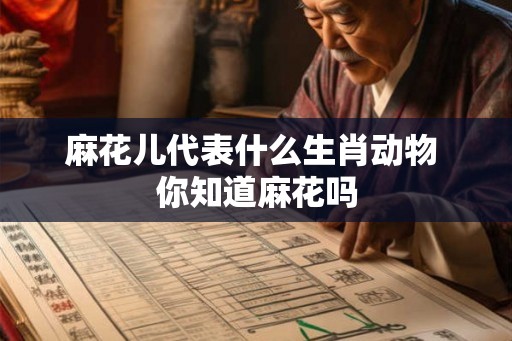 麻花儿代表什么生肖动物 你知道麻花吗