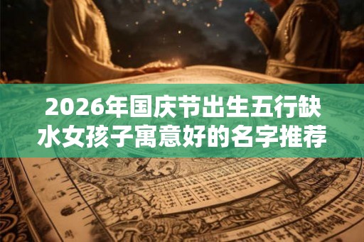 2026年国庆节出生五行缺水女孩子寓意好的名字推荐 2026年国庆节出生五行缺水女孩子寓意好的名字推荐