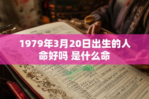 1979年3月20日出生的人命好吗 是什么命 1979年3月20日出生的人命好吗 是什么命