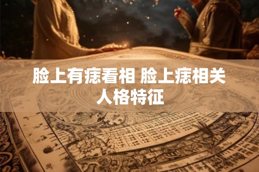 脸上有痣看相 脸上痣相关人格特征