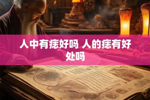 人中有痣好吗 人的痣有好处吗 人中有痣好吗 人的痣有好处吗