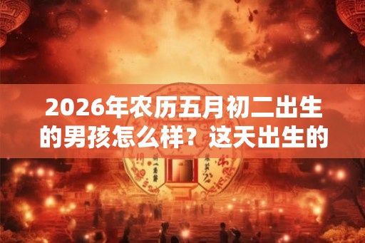 2026年农历五月初二出生的男孩怎么样?这天出生的男孩好吗? 2026年农历五月初二出生的男孩怎么样?这天出生的男孩好吗?