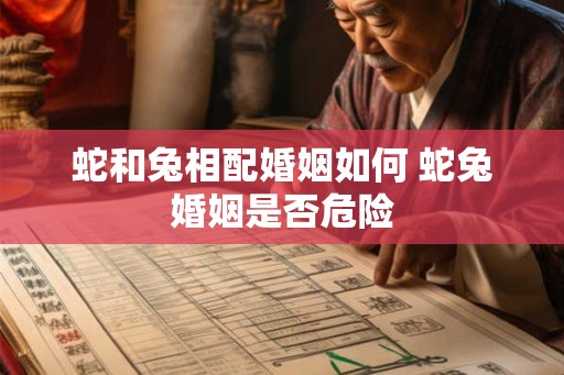 蛇和兔相配婚姻如何 蛇兔婚姻是否危险