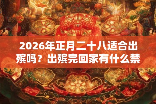 2026年正月二十八适合出殡吗?出殡完回家有什么禁忌? 2026年正月二十八适合出殡吗?出殡完回家有什么禁忌?