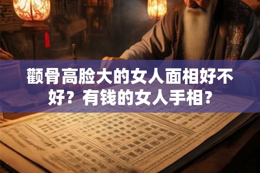 颧骨高脸大的女人面相好不好?有钱的女人手相? 颧骨高脸大的女人面相好不好?有钱的女人手相?