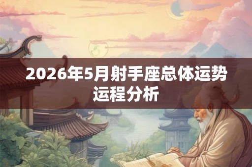 2026年5月射手座总体运势运程分析