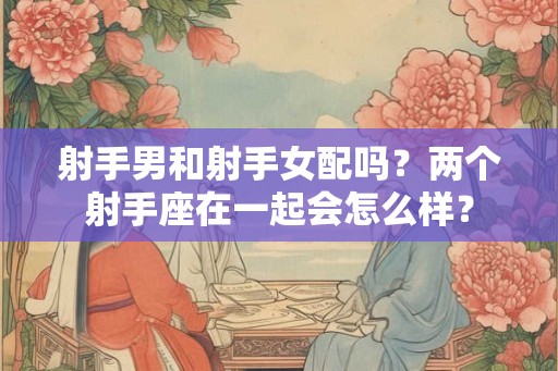 射手男和射手女配吗?两个射手座在一起会怎么样? 射手男和射手女配吗?两个射手座在一起会怎么样?