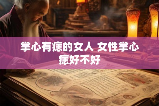 掌心有痣的女人 女性掌心痣好不好