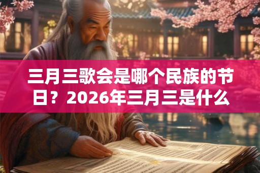 三月三歌会是哪个民族的节日？2026年三月三是什么时候？