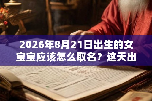2026年8月21日出生的女宝宝应该怎么取名？这天出生的孩子好吗？