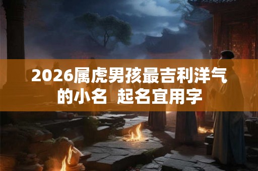 2026属虎男孩最吉利洋气的小名 起名宜用字 2026属虎男孩最吉利洋气的小名 起名宜用字