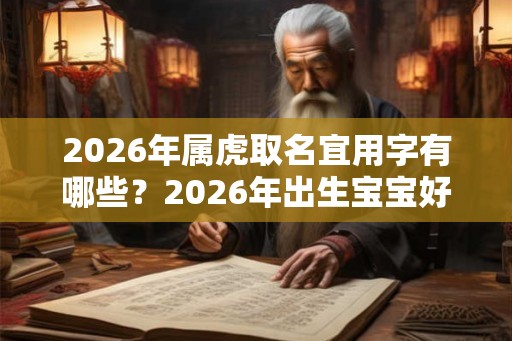 2026年属虎取名宜用字有哪些？2026年出生宝宝好名字