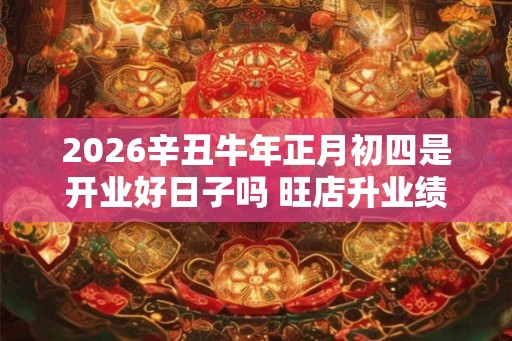2026辛丑牛年正月初四是开业好日子吗 旺店升业绩