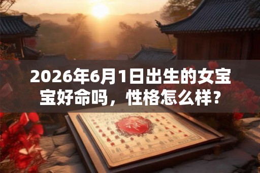 2026年6月1日出生的女宝宝好命吗,性格怎么样? 2026年6月1日出生的女宝宝好命吗,性格怎么样?