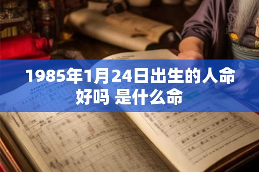 1985年1月24日出生的人命好吗 是什么命