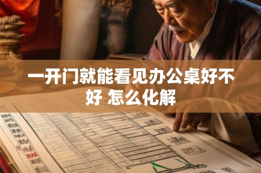 一开门就能看见办公桌好不好 怎么化解 一开门就能看见办公桌好不好 怎么化解