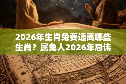 2026年生肖兔要远离哪些生肖?属兔人2026年忌讳颜色是什么? 2026年生肖兔要远离哪些生肖?属兔人2026年忌讳颜色是什么?