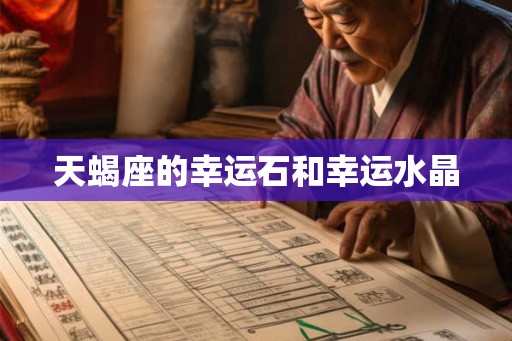 天蝎座的幸运石和幸运水晶 天蝎座的幸运石和幸运水晶