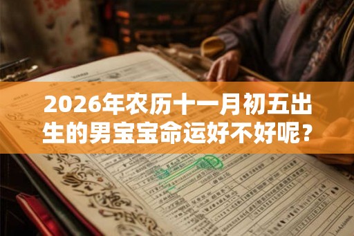 2026年农历十一月初五出生的男宝宝命运好不好呢? 2026年农历十一月初五出生的男宝宝命运好不好呢?