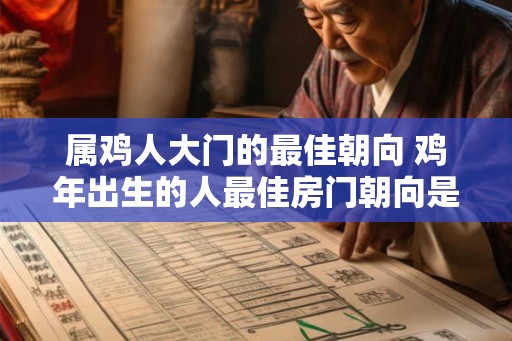 属鸡人大门的最佳朝向 鸡年出生的人最佳房门朝向是什么