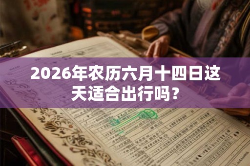 2026年农历六月十四日这天适合出行吗？