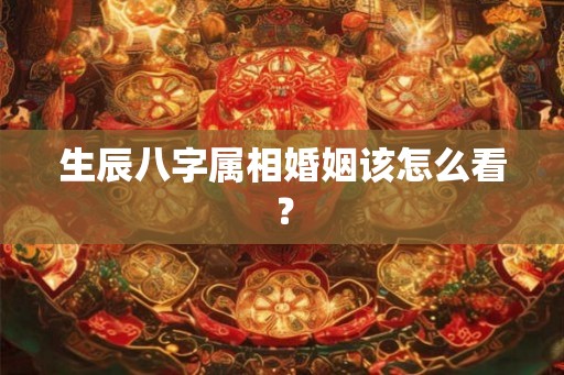 生辰八字属相婚姻该怎么看？